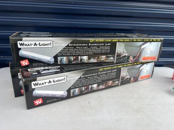 What A Light Rechargeable Fluorescent Lights 4 Count (179)
