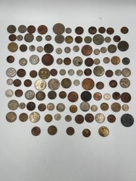 Assortment Of Foreign Coins (HB1)