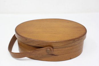 Oval Shaker Box With Handle (JW3)