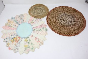 Three Handmade Table Mats (JW6)