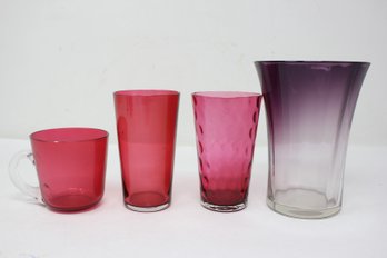 Assorted Colored Glasss - One Pc Cracked (JW11)