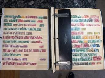 Two Albums Filled With Canadian Stamps