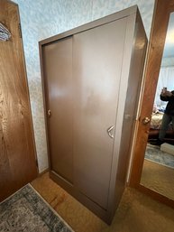 Brown Metal Cabinet (DN10)