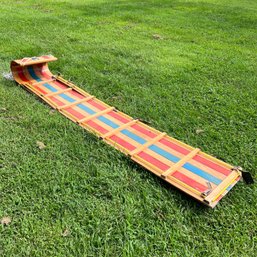 Vintage Continental Withington 6' Wood Slat Taboggan (17)