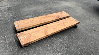 Custom 45' Wooden Moving Dollies (33)