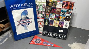 Sports Posters And Pennant Boston Teams (B20)