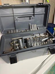 Toolbox With Craftsman Socket Set