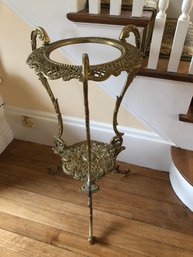 Antique Brass Plant Stand (DR26)