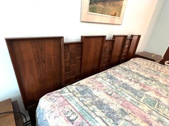 Vintage King Size Headboard By Tobago Of Canada (204)