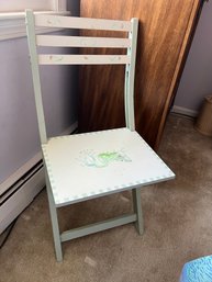 Painted Folding Chair (216)