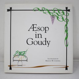 Brendan Cornwell Signed 'Aesop In Goudy' (8)
