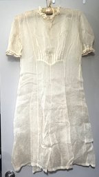 Antique Handmade Graduation Dress With Provenance