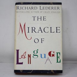 Richard Lederer Signed 'The Miracle Of Language' (27)