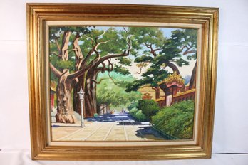 Signed And Framed Chinese Painting (MR45)