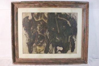 Framed Abstract Painting (MR57)