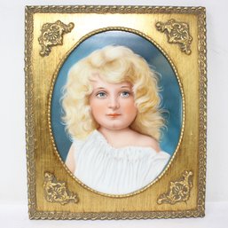 Framed Hand Painted Tile (BS1)