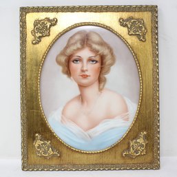 Framed Hand Painted Tile (BS2)