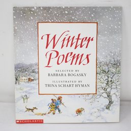 Trina Shart Hyman Signed 'Winter Poems' (70)