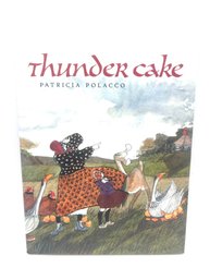 Signed Patricia Polacco 'Thunder Cake' (106)
