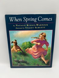 Natalie Kinsey-Warnock Signed 'When Spring Comes' (111)