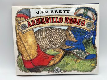 Jan Brett Signed Book Plates And 'Armadillo Rodeo' (115)