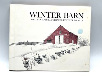 Peter Parnell Signed 'Winter Barn' (128)