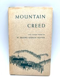 Medora Addison Nutter Signed 'Mountain Creed' (136)