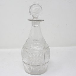 Antique Boston And Sandwich Glass Decanter (JD20)
