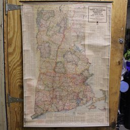 Fabulous 41x60 New Hampshire, Vermont And Maine Maps From 1930 (JD23)