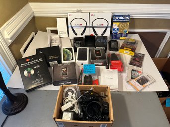 Large Lot Of Phone Accessories