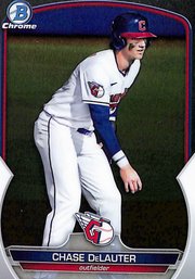 2023 Bowman Chrome: Chase DeLauter 'Black Parallel' Edition