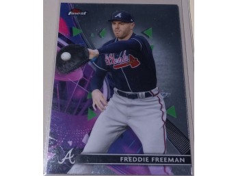 2021 Topps Finest:  Freddie Freeman