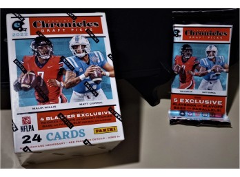 2022 Panini Chronicles Draft Picks: Blaster Box & Fat Pack  (factory Sealed)