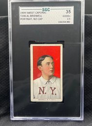 T206 Sweet Caporal:  Al Bridwell 1909