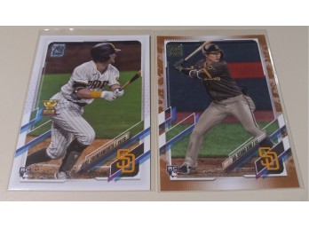 2021 Topps:  Jake Cronenworth & Ha Seong Kim (Rookies)