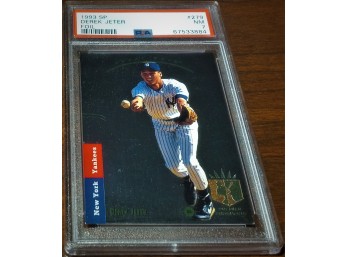 1993 Upper Deck [Foil]:  Derek Jeter:  PSA 7 - Near Mint {Rookie/ SP}