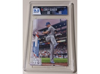 HGA Gem Mint:  Corey Seager 'Gem Mint 9.5'...(Short Print Variation)