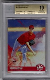 2018 Diamond Kings:  Shohei Ohtani {Rookie Card} - BGS 'Pristine 10' !!!