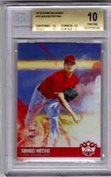 2018 Diamond Kings:  Shohei Ohtani {Rookie Card} - BGS 10 'Pristine'
