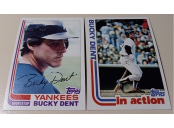 1982 Topps:  Bucky Dent