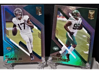 2021 Panini-Donruss Elite:  DJ Chark, Jr. & Quinnen Williams