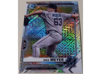 2021 Topps:  Max Meyer 'Mojo Refractor'