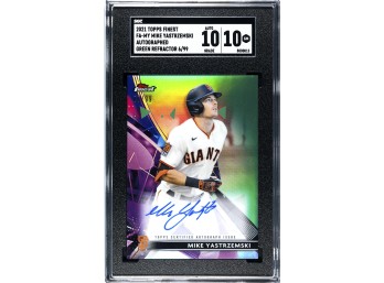 Mike Yastrzemski - Gem Mint 10/10 !! (Autographed)...'Double 10'
