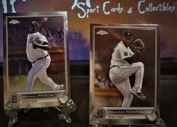 Topps Chrome - 2022 Update Series:  Michael Pineda & Eduardo Rodriguez