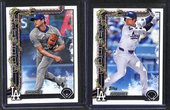 2025 Topps:  Shohei Ohtani {2-Card Lot}