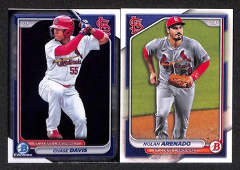 2024 Bowman:  Chase Davis & Nolan Arenado