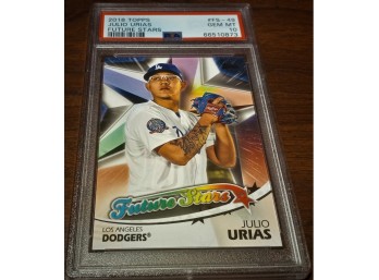 Julio Urias:  PSA Gem Mint '10'!!
