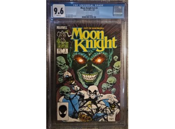 Moon Knight #3 Edition {1985}:  CGC 9.6 !!