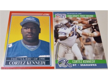 1990 Score & NFL Pro Set:  Cortez Kennedy