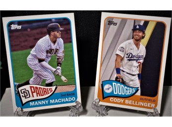 2021 Topps:  Manny Machado & Cody Bellinger